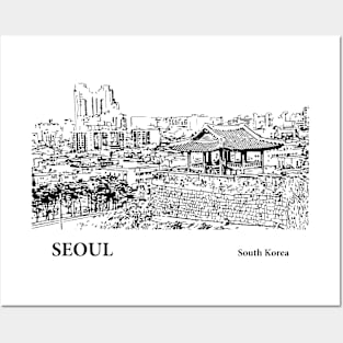 Seoul - South Korea Posters and Art